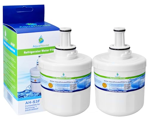 2x AH-S3F kompatibel Wasserfilter für Samsung Kühlschrank DA29-00003F, HAFIN1/EXP, DA97-06317A-B, Aqua-Pure Plus, DA29-00003A, DA29-00003B