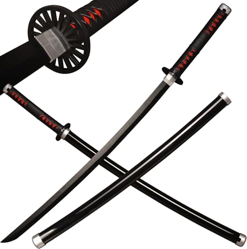 MAUXpIAO Anime Bambusschwert Cosplay, Kamado Tanjiro Schwert Katana 103 cm/40 Zoll schwerter/b1/A