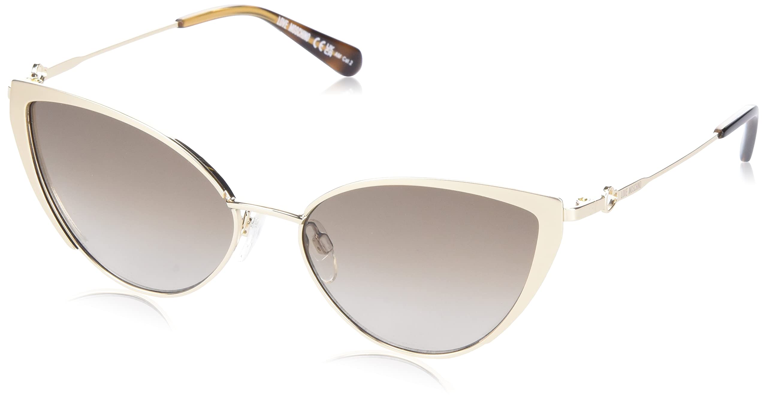 Moschino Love Unisex Mol061/s Sonnenbrille, J5G/HA Gold, 56