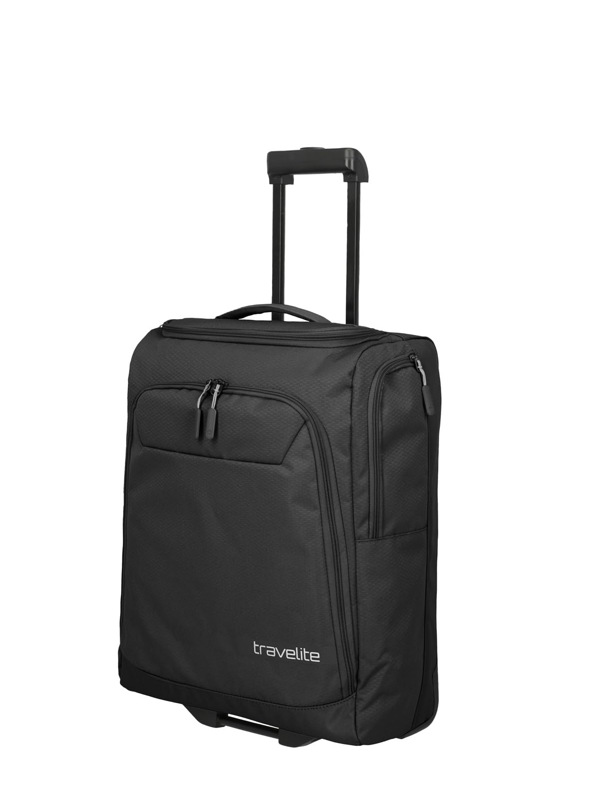 travelite Trolley Reisetasche mit Rollen klein, Kick Off, praktischer Boardcase Handgepäck Trolley für Urlaub und Sport, 55 cm, 44 Liter