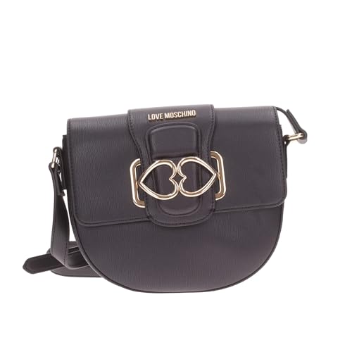 Love Moschino Damen Jc4041pp1hld000 Schultertasche, Nero