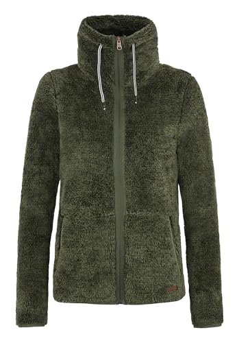 Protest Damen Full Zip Top RiRi Botanic Green S/36