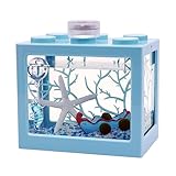 Aquarium Becken for Aquarien mit Algenball, Mikro-Landschafts-Aquarium, Acryl, ökologisches Aquarium, kleine Wasserpflanze, kleines Aquarium Aquarium-Kit