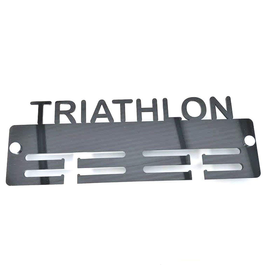 Super Cool Creation Triathlon-Medaillenhalter, Schwarz