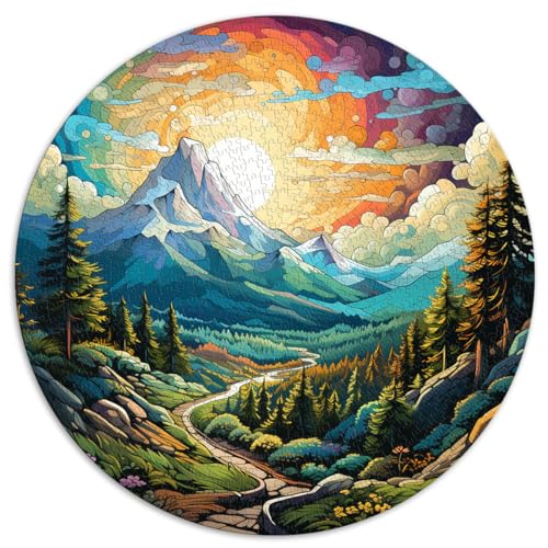 Puzzle Sierra Nevada, farbenfrohes 1000-teiliges Puzzle, 67,5 x 67,5 cm, schwierige Puzzles, Geschenke für Freunde und Familie