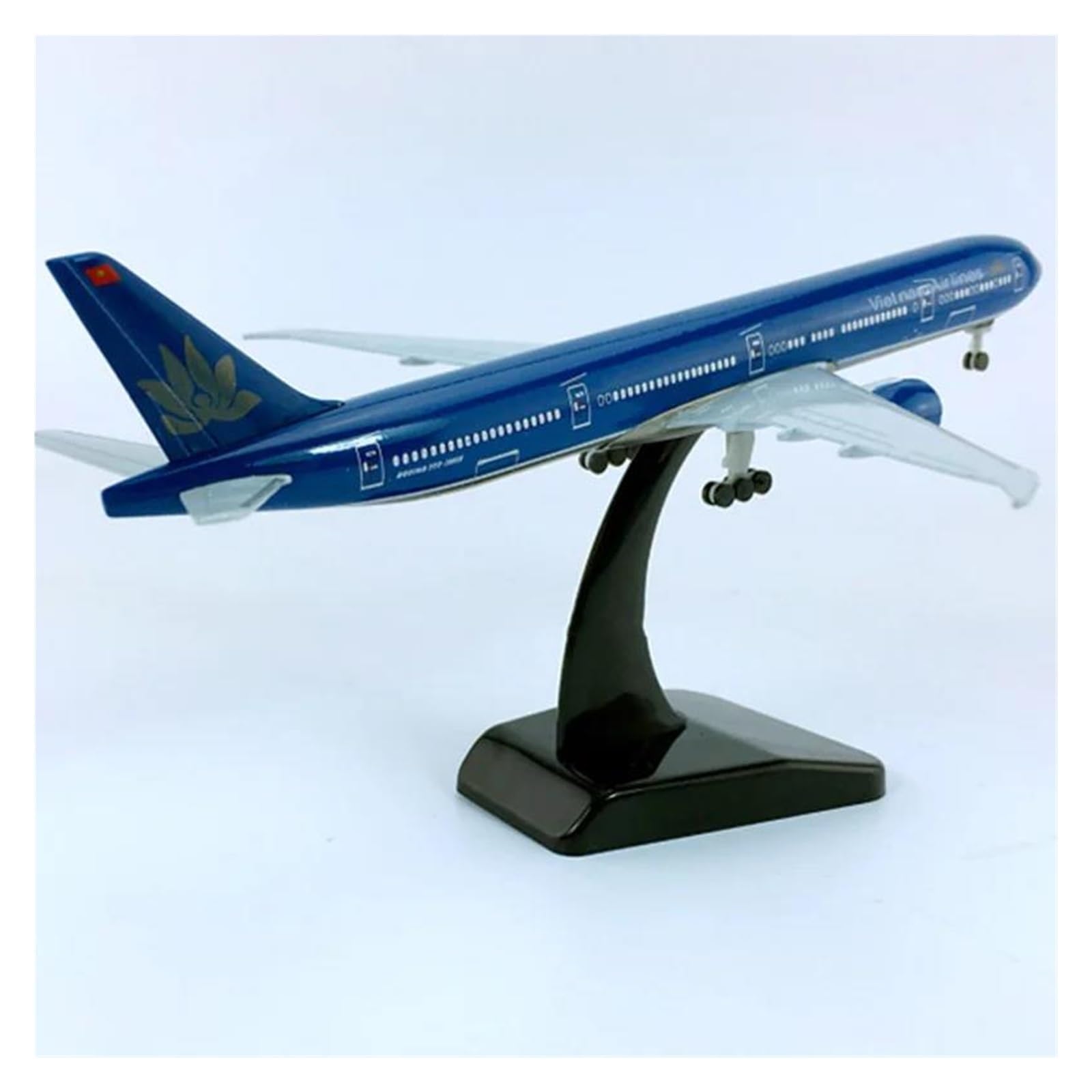 Aerobatic Flugzeug Für Boeing B777-300 Luftfahrt Modell Vietnam Airline Flugzeuge Flugzeug Airliner Display Spielzeug Erwachsene Zeigen 18CM 1:400 Skala Legierung