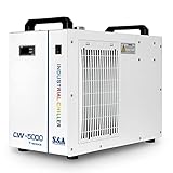 S&A Genuine CW-5000 AG Industrial Water Chiller Cooling Water for 80W 100W 130W 150W 180W CO2 Laser Engraver Cutting Machine