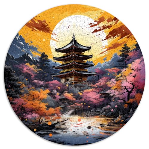 Puzzles Lernspiele Kinkaku ji 1000 Teile Puzzlespielzeug 67,5x67,5cm Lernpuzzle Künstlersammlung, Schöne Kunst