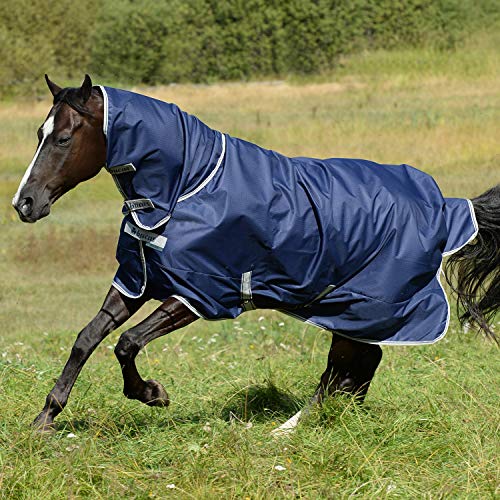 Bucas Freedom Turnout 150/150g Full Neck - Navy, Groesse:165