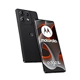 Motorola edge50 pro Smartphone (6,7"-Super-HD-pOLED-Display, 50-MP-Kamera, 12/512 GB, 4500mAh, inkl. 125W-Ladegerät, Android 14) Black Beauty, inkl. Schutzcover + Handyhalterung [Exklusiv bei Amazon]