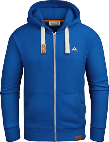 Grin&Bear Hoodie Herren Hoodie Sweatshirt Pullover GEC022 Bright Blue S