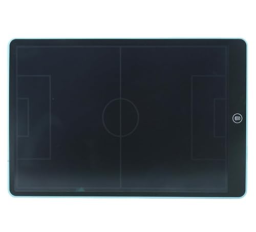 BFVAKBKYT Coaches Taktische Tafel, 15 Zoll elektronische Basketball Fußball tragbare Fußball Taktik Strategie Tafel Notebook Zwischenablage mit Stift(Football)