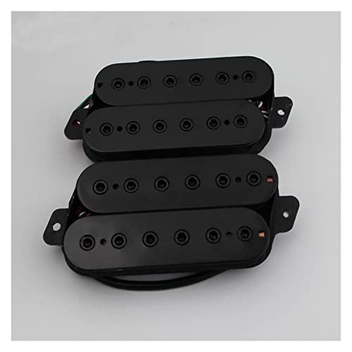 ZENGXUE Gitarrenabholung Für 6 String E- Gitarre Schwarz Humbucker Tonabnehmer Set