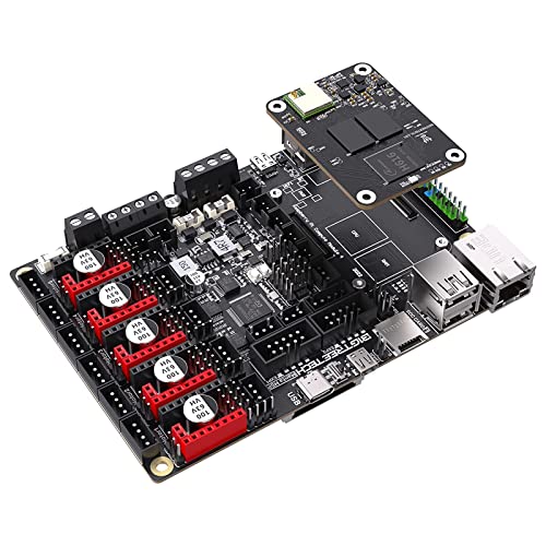 Qsvbeeqj Manta M5P+CB1 V2.2 Board Mainboard 64Bit Control Board Arbeit Unterstützung Klipper Motherboard