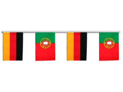 Flaggenfritze® Freundschaftskette Deutschland - Portugal