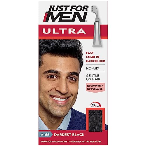 Just For Men, Autostop Ultra Easy Haarfärbung, dunkelstes Schwarz A65