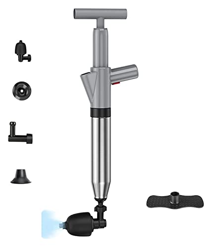 Rohrreiniger Druckluft Toilettenkolben, hocheffizienter Toilettenkolben, Druckpumpenreiniger, verwendet for Küchenabwasser, Toiletten, Waschbecken