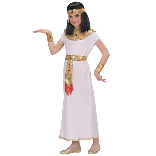 "CLEOPATRA" (tunic, belt, collar, bracelets, snake armband, headpiece) - (128 cm / 5-7 Years)