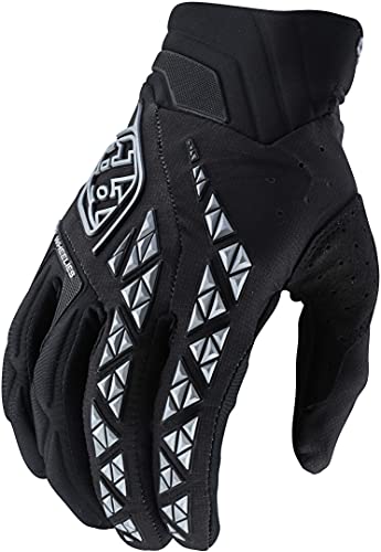 Troy Lee Designs Motocross Motorrad Dirt Bike Racing Mountainbike Reithandschuhe SE PRO Handschuh (Schwarz, X-Large)