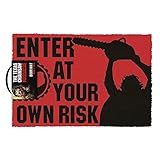 Pyramid Sm Entertainment Korea N/A - Texas Chainsaw Massacre (Enter at Your Own Risk) Door Mat