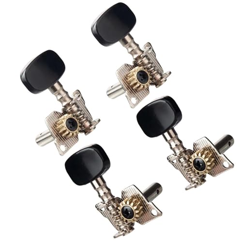 Strings Tuning Pegs Mechaniken Für Gitarre 2R2L Ukulele Gitarre Tuning Pin Mechanik Stimmgerät für Ukulele 4 String klassische Gitarre Teile