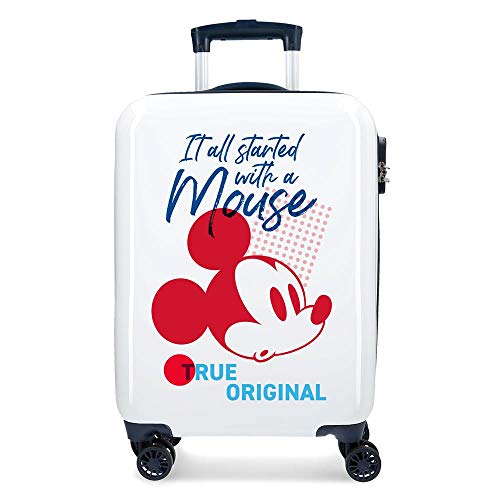 Disney Magic Kindergepäck, 55 cm, 33 liters, Weiß (Blanco)