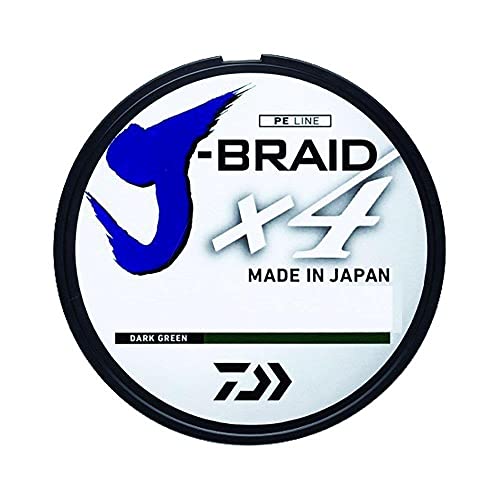 Daiwa J-Braid X4E 0,21mm-270m Dark Green grün geflochtene Schnur Neuheit