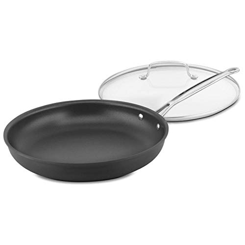 Cuisinart 622–30G Antihaftbeschichtung, harteloxiert, 30,5 cm, Pfanne mit Glasabdeckung