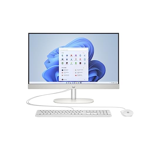 HP All-in-One PC 24-cr0110ng 60.45cm 23.8 FHD-Display AMD Ryzen 3 7320U 8GB DDR5 - All-in-One mit Monitor - 4,1 GHz (A3HE5EA#ABD)