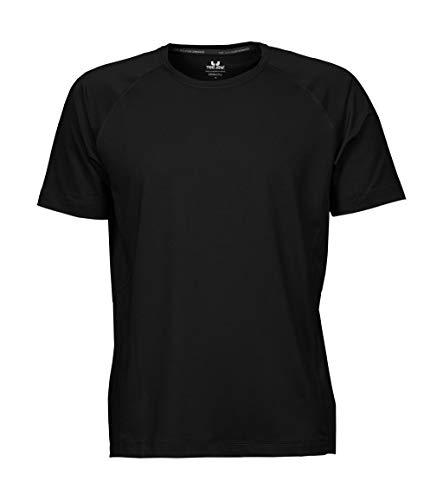 Tee Jays Cool-Dry Sport T-Shirt 7020, Größe:3XL;Farbe:Black