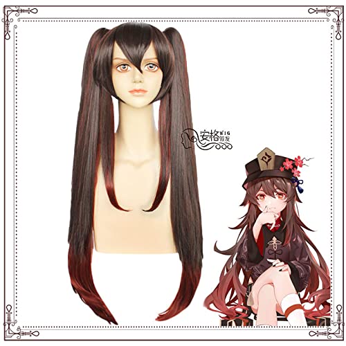 LINLINCD-Wig Anime Cosplay Haragami Nussbaum cos Anime Perücke Xiangling