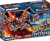 PLAYMOBIL Novelmore 70904 Drachenattacke viele weitere spannende Extras für tollen Ritterspielspaß, Spielzeug für Kinder ab 4 Jahren