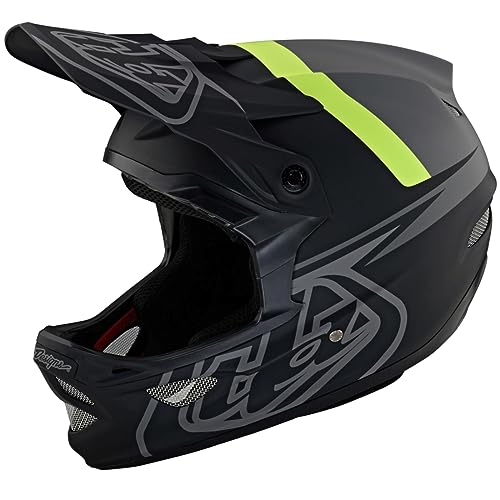 Troy Lee Designs Downhill MTB-Helm D3 Fiberlite Grau Gr. L