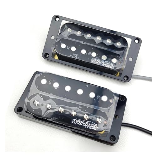 E-Gitarren-Tonabnehmer, Schwarzes Humbucker-Steg-Set Für E-Gitarre e gitarren tonabnehmer