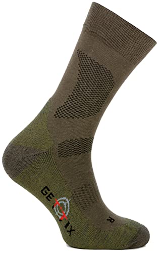 La Chasse Gettix trageangenehme Merinosocken Trekkingsocken Wandersocken aus Merinowolle von Oefele Jagd & Outdoor Shop (as3, numeric, numeric_43, numeric_45, regular, regular, oliv (grün))