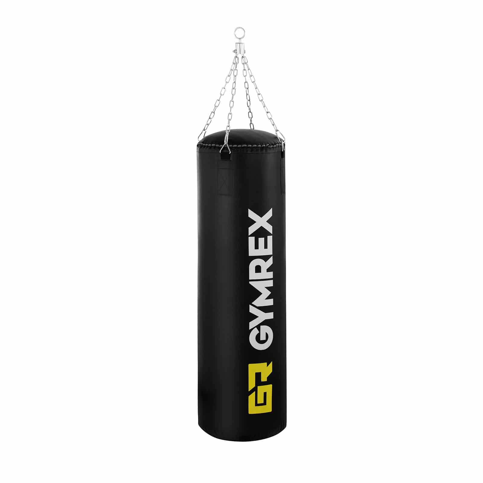 Gymrex Boxsack Gefüllt Erwachsene Ø 40 x 120 cm Boxsack Hängend mit Vierpunkt-Stahlkette Sandsack Boxen Punching Bag Box Sack Zuhause