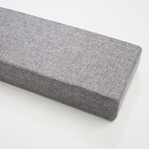 O·Lankeji Benutzerdefinierte Größe Bett Wandspaltenfüller, Bettlückenfüller, Matratzenverlängerung, Bettbrücke für Einzel/Doppel/Kingsize Betten Kopfteil(Grey,150x10x10cm)