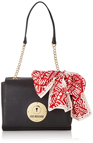 Love Moschino Damen Borsa Pu Nero Umhngetasche, Schwarz