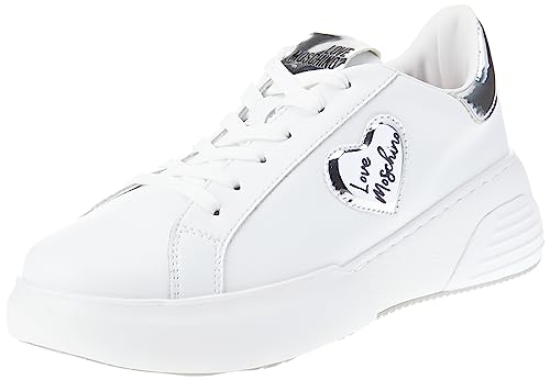 Love Moschino Damen Ja15125g1hia510b Sneaker, Bianco, 41 EU