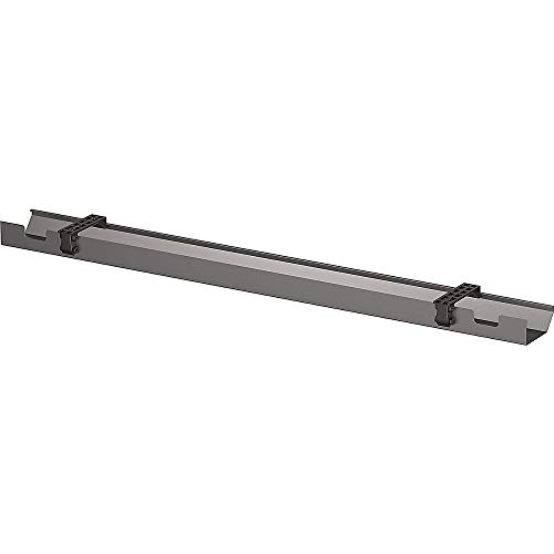 Bisley Cito Kabelkanal für Schreibtisch B 2000 mm, Metall, 334 Anthrazitgrau, 1.5 x 18.5 x 0.7 cm