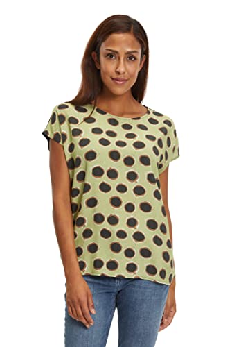 Cartoon Damen 2577/7578 T-Shirts, Green/Black, 38