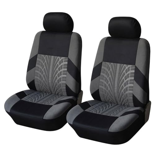 Kadue Auto Sitzbezüge für Mitsubishi ASX 2010-2023, 5 Sitzer Autositzbezüge Sets Sitzschoner Vorne und Hinten Schonbezüge Innenraum Zubehör,C/Grey