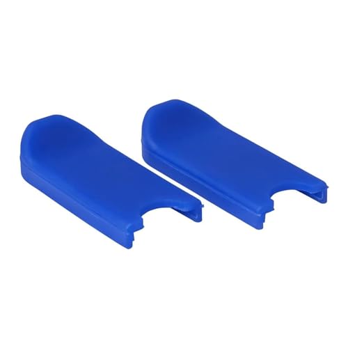 2 Teile/satz Saxophon Finger Rest Abdeckung Mit Sattel Farbe Silikon Daumen Rest Für Saxophon Professionelle Zubehör (Color : Blue)