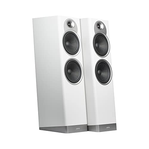 JAMO S7-27FA Pair of Floor Speakers Dolby Atmos Grey Cloud Paar Bodenlautsprecher mit 17 cm Woofer und Dolby Atmos Sound Grau