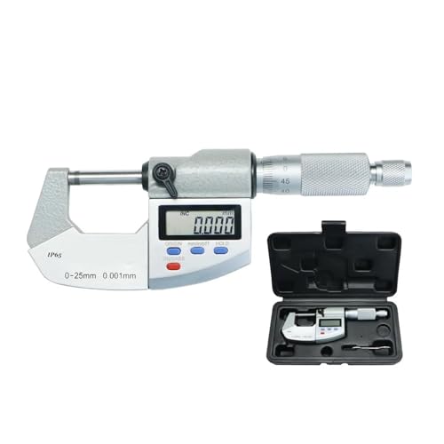 Mikrometer, 0–25 mm Mikrometer, digitales Außenmikrometer, elektronische Mikrometerlehre, 0,001 mm, digitale Messwerkzeuge,Digitaler Mikrometer(50-75mm)