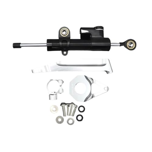 Dämpfer Lenkungsstabilisator Für CBR600RR 2005 2006 Dämpfer Unterstützung Kit Motorrad Stabilisator Lenkung Dämpfer Halterung Mount Kit CNC-Halterung(Type F)