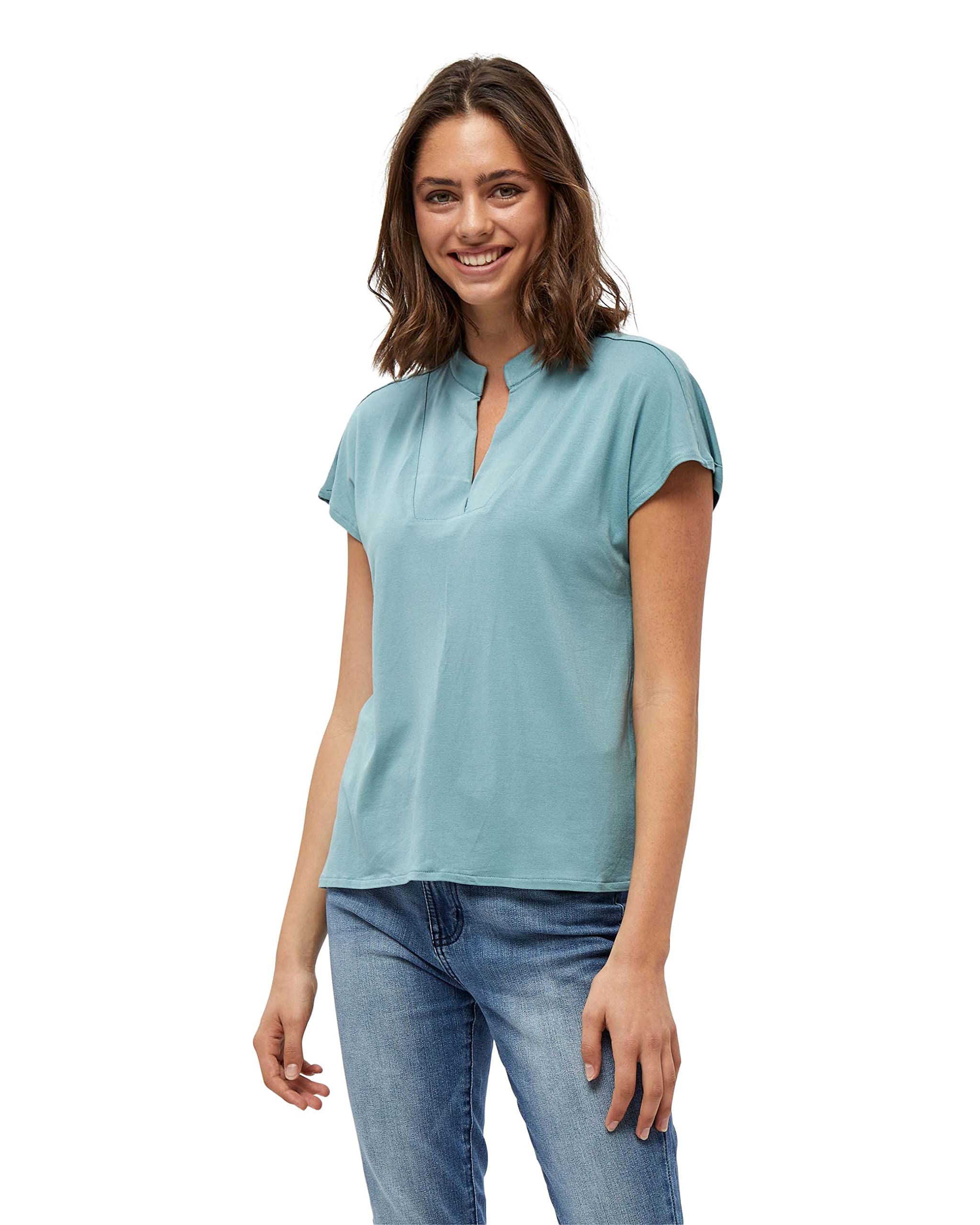 Peppercorn ,Women's ,Rosalinda Tee, 1318 Arctic Blue ,XS