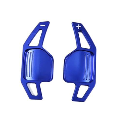 DOFABI for Skoda, for Superb Combi, for Elegance 3T, for Fabia, for Octavia, MK2 A5 1Z Combi RS Autolenkradverlängerung Schalthebel Schaltwippen Aufkleber Schaltwippen-Erweiterungen(Blue)