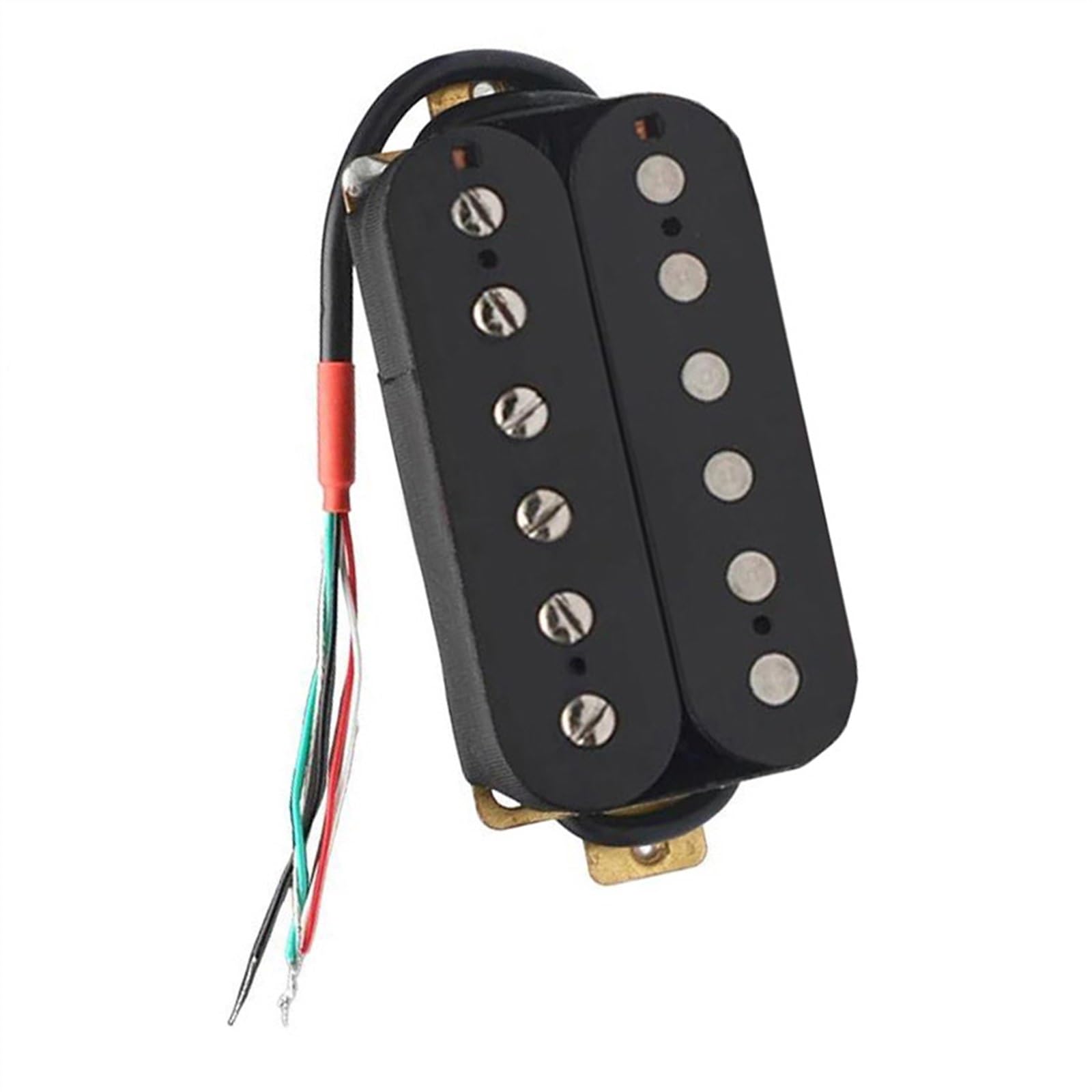 E-Gitarre Humbucker Black Neck Pickup Four Conduct mit Shield Gitarrenteilen Single-Coil-Tonabnehmer