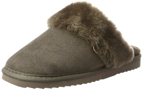 Warmbat Damen Flurry Pantoffeln, Braun (Pebble), 40 EU